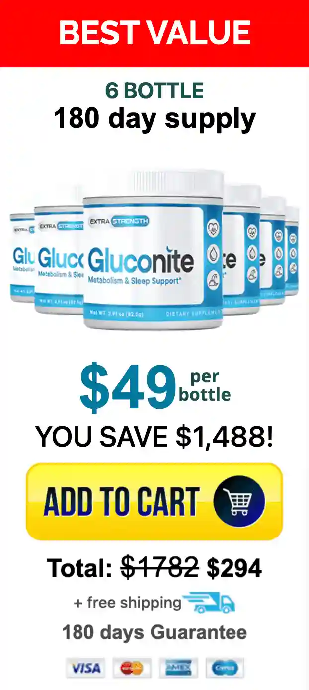 Gluconite 6 bottles